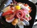 レストラン古母里の海鮮丼/クリックで大きく表示